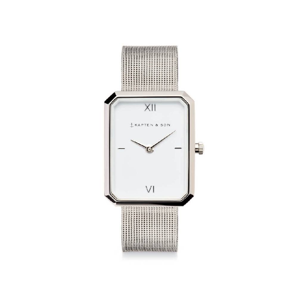 Kpten & Son Grace Silver Mesh