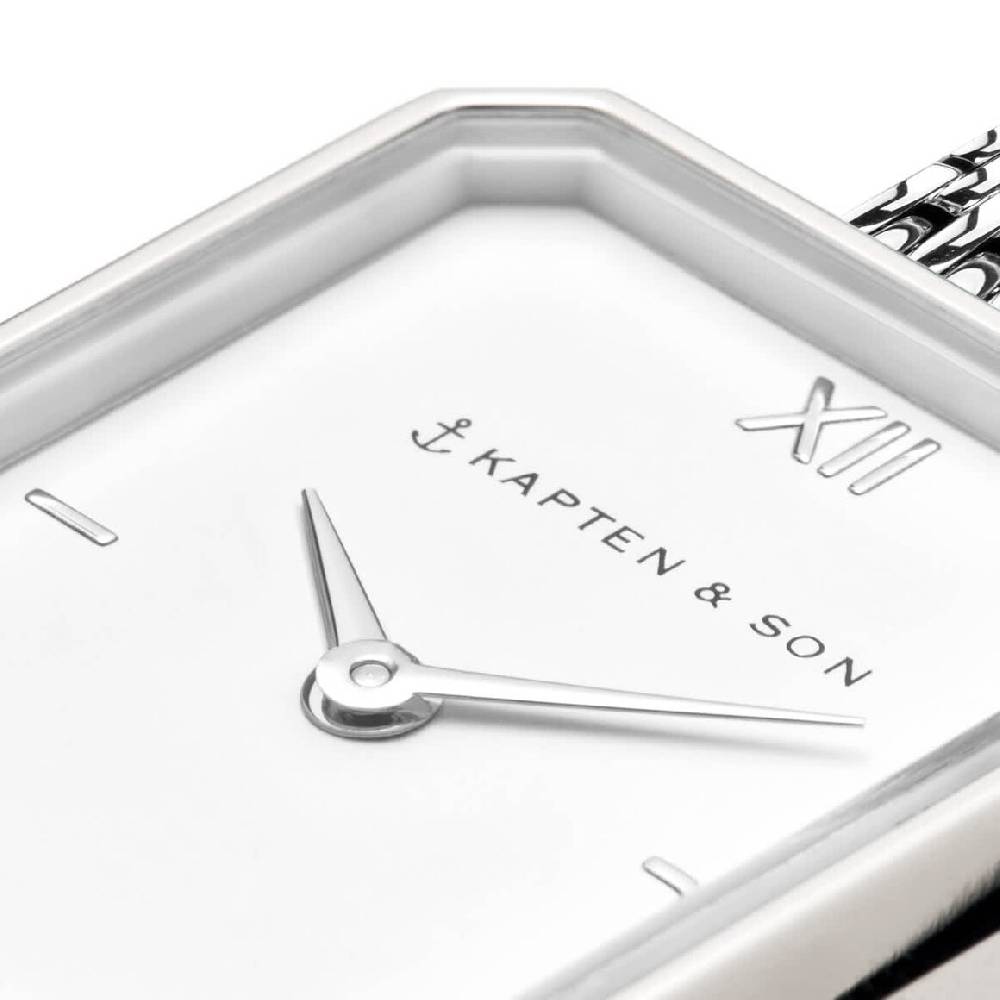 Kpten & Son Grace Silver Woven Steel Bis zu 60% Rabatt