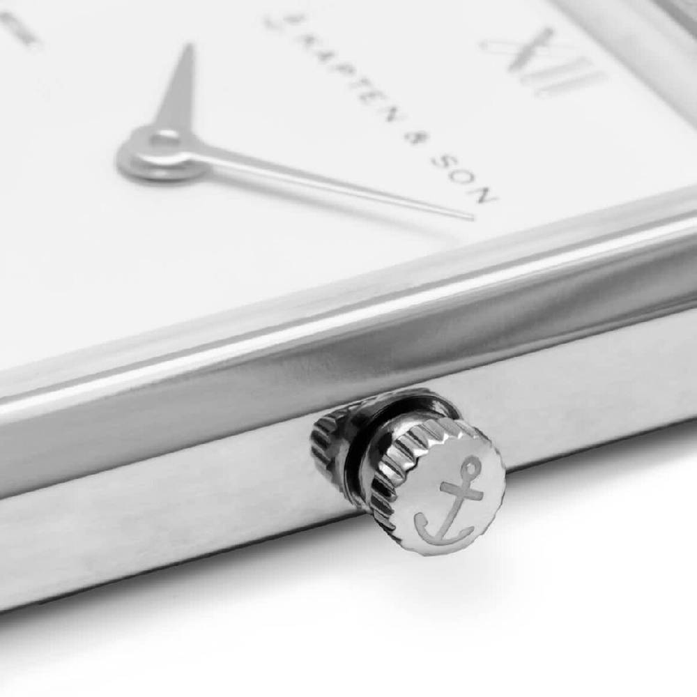 Kpten & Son Grace Silver Woven Steel Bis zu 60% Rabatt