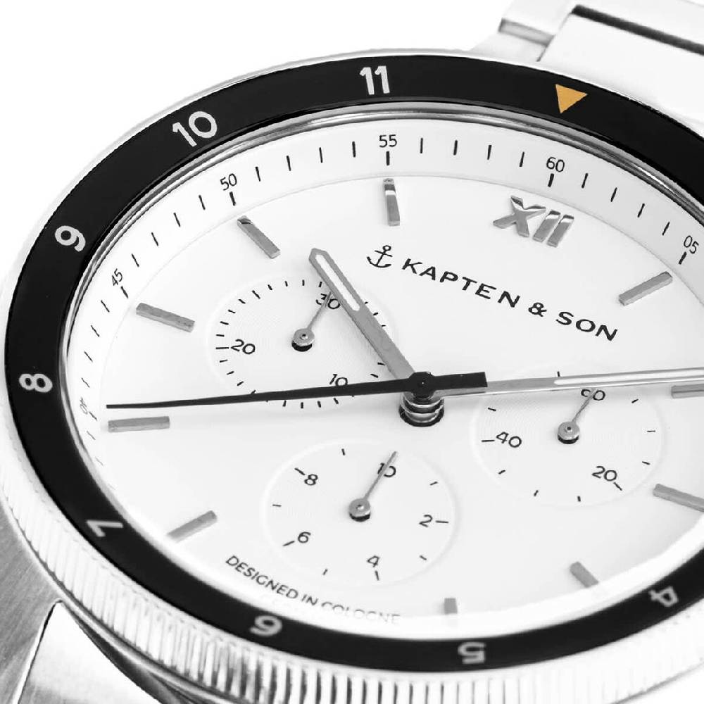 Kpten & Son Rise Silver Steel Super Rabatt