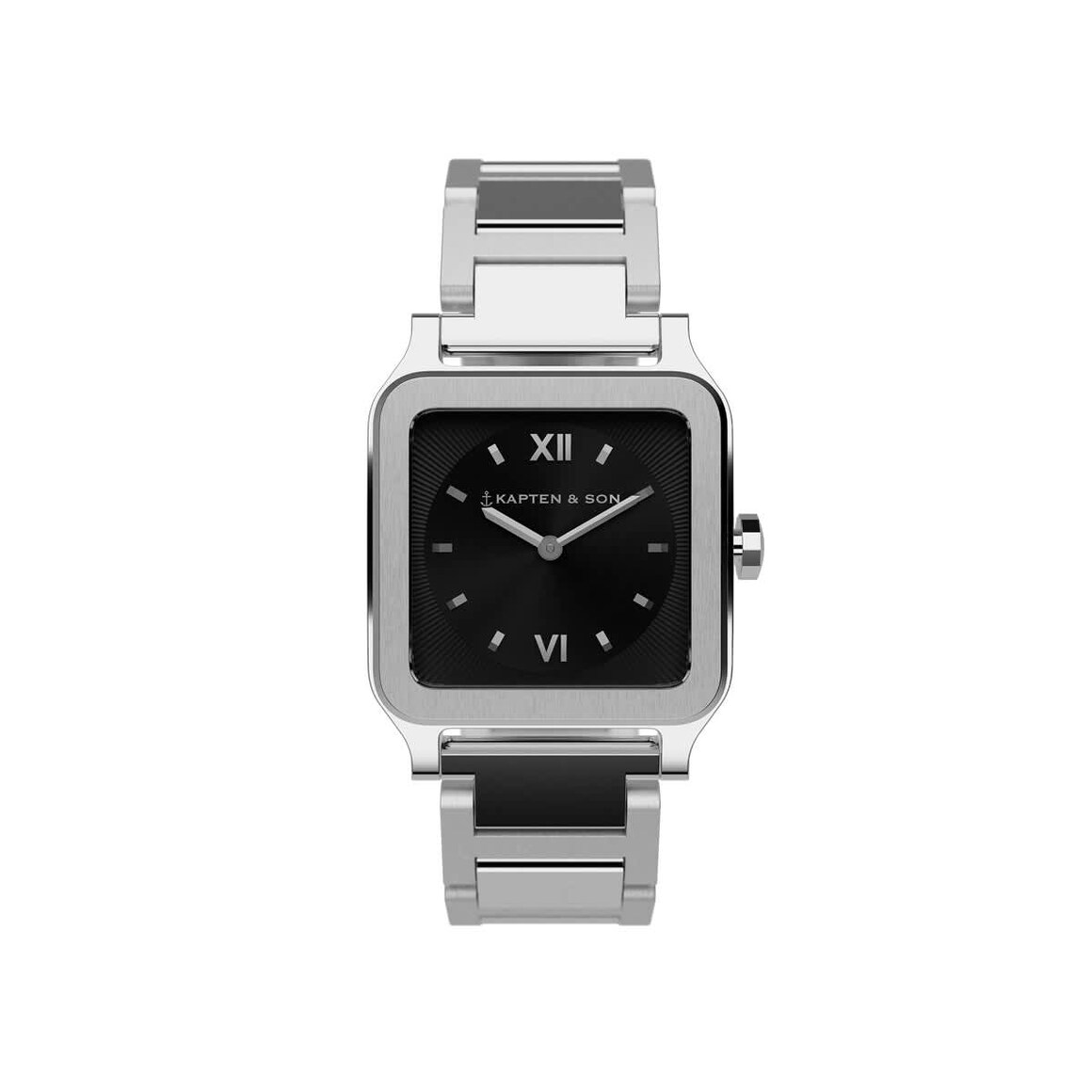 Kpten & Son Tresor Silver Black Bold Steel