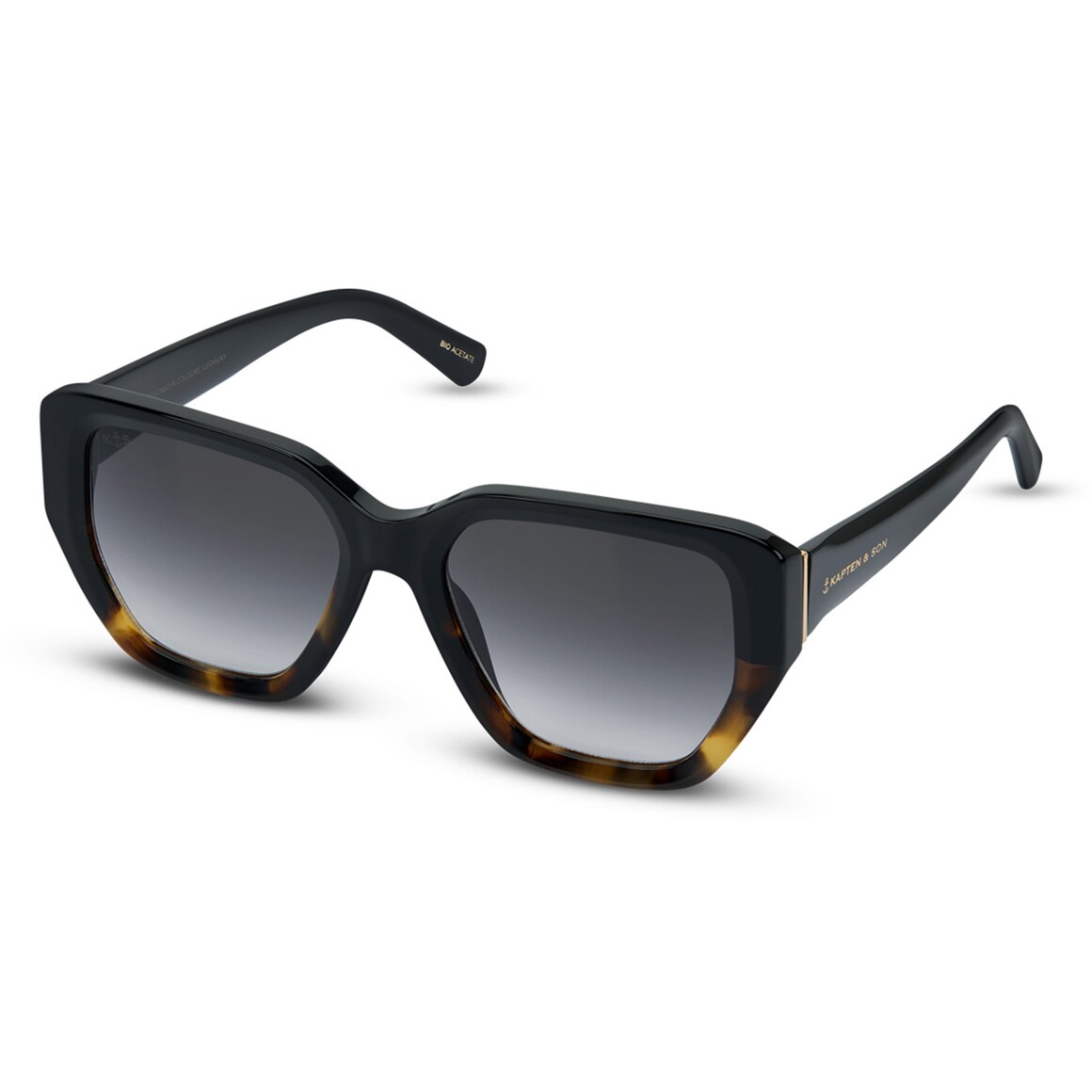 Kpten & Son Toulon Tortoise Black