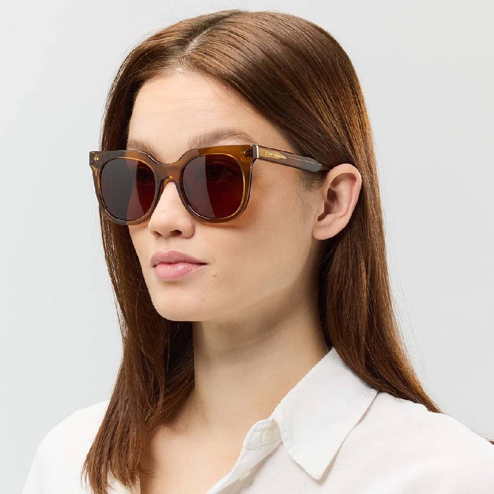 Kpten & Son Florence Transparent Caramel Brown 50% Rabatt für begrenzte Zeit