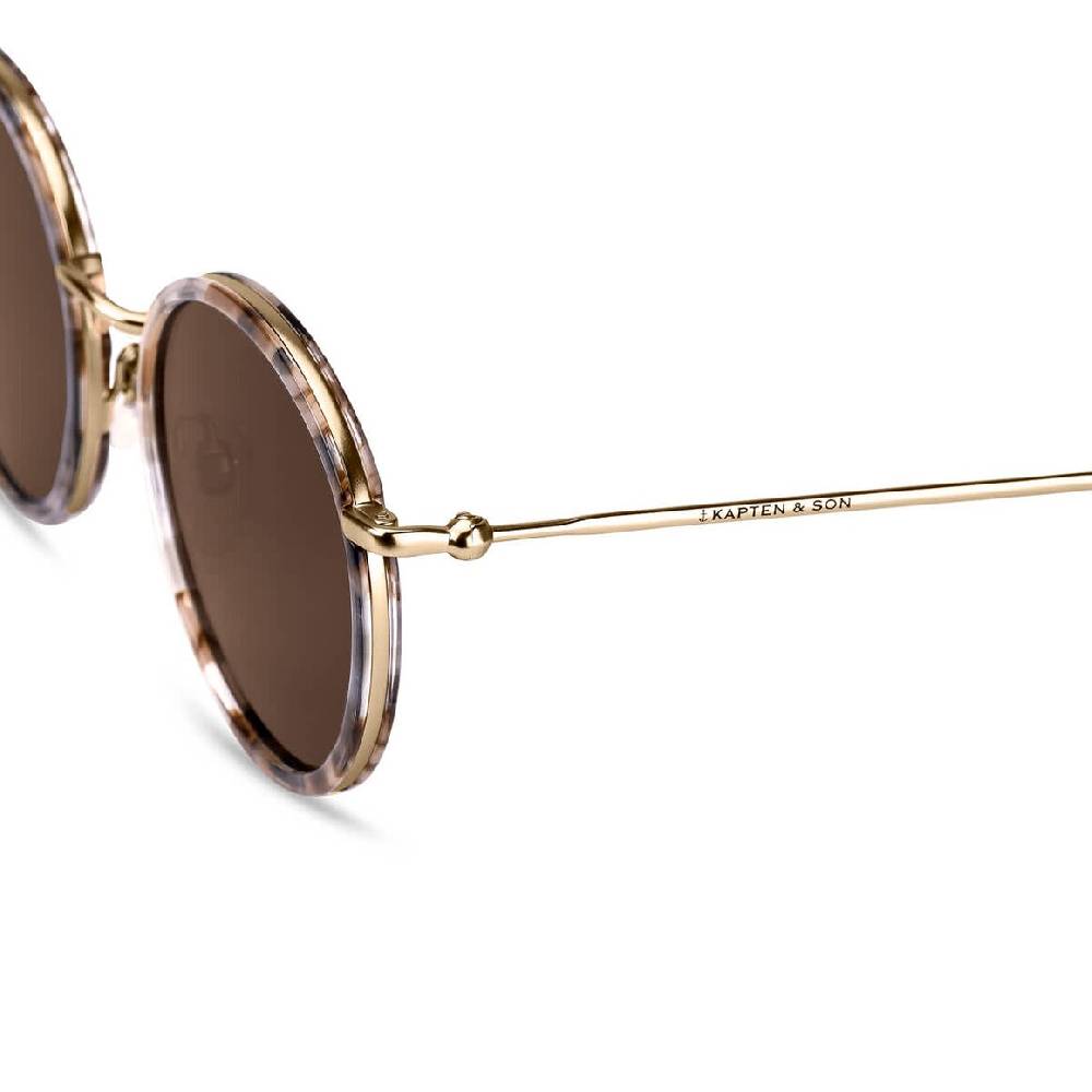 Kpten & Son Amsterdam Toffee Tortoise Brown Schlussverkauf