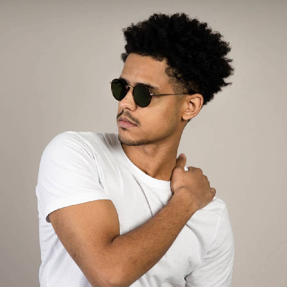 Kpten & Son London Gold Tortoise Green Fabrik Onlineshop