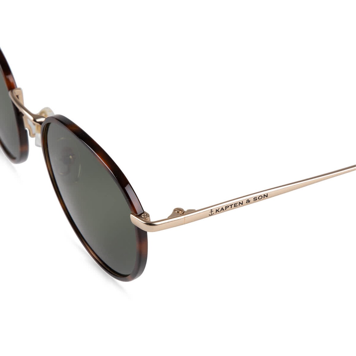 Kpten & Son London Gold Tortoise Green Fabrik Onlineshop
