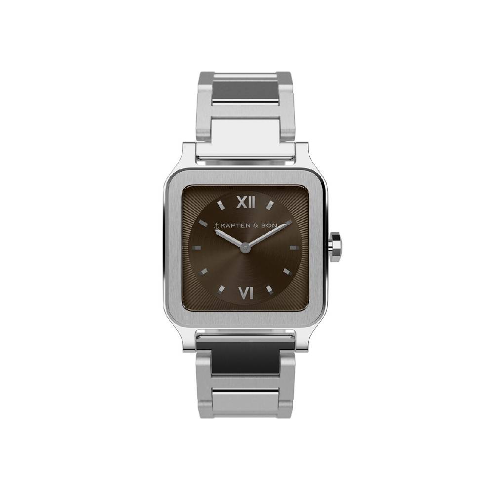 Kpten & Son Tresor Silver Brown Bold Steel