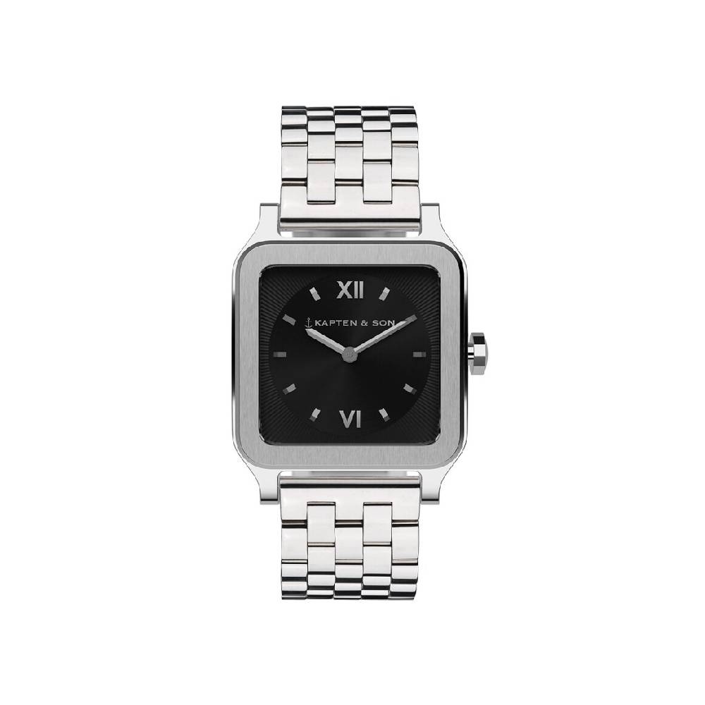 Kpten & Son Tresor Silver Black Steel