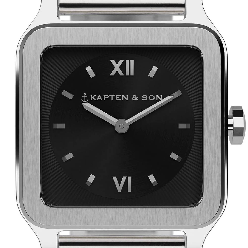 Kpten & Son Tresor Silver Black Steel Riesige Ersparnisse