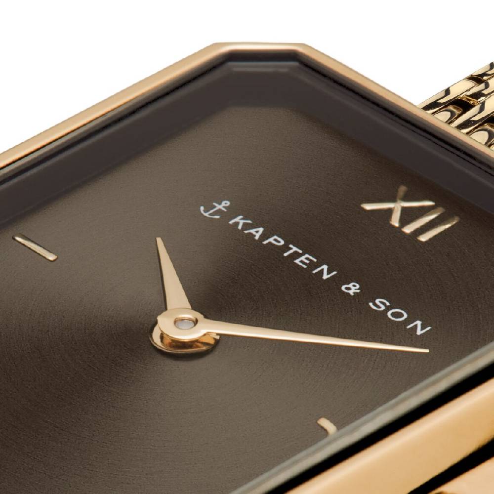 Kpten & Son Grace Gold Brown Woven Steel Wochenangebot