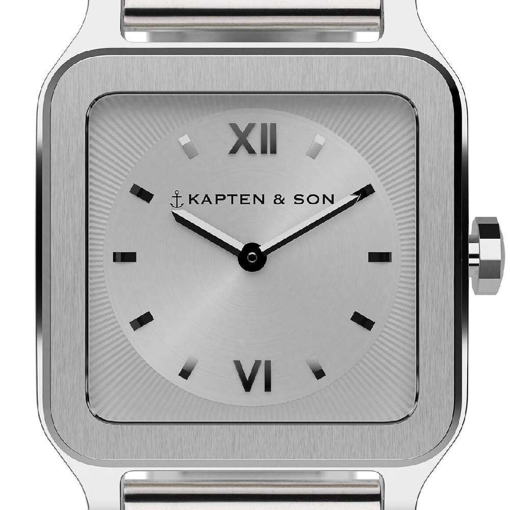 Kpten & Son Tresor Silver Bicolor Steel Kostenlose Rückgabe