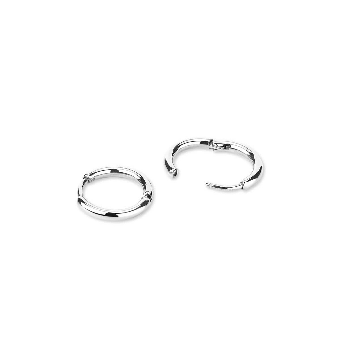 Kpten & Son Earring Hoop Silver Letzter Tag