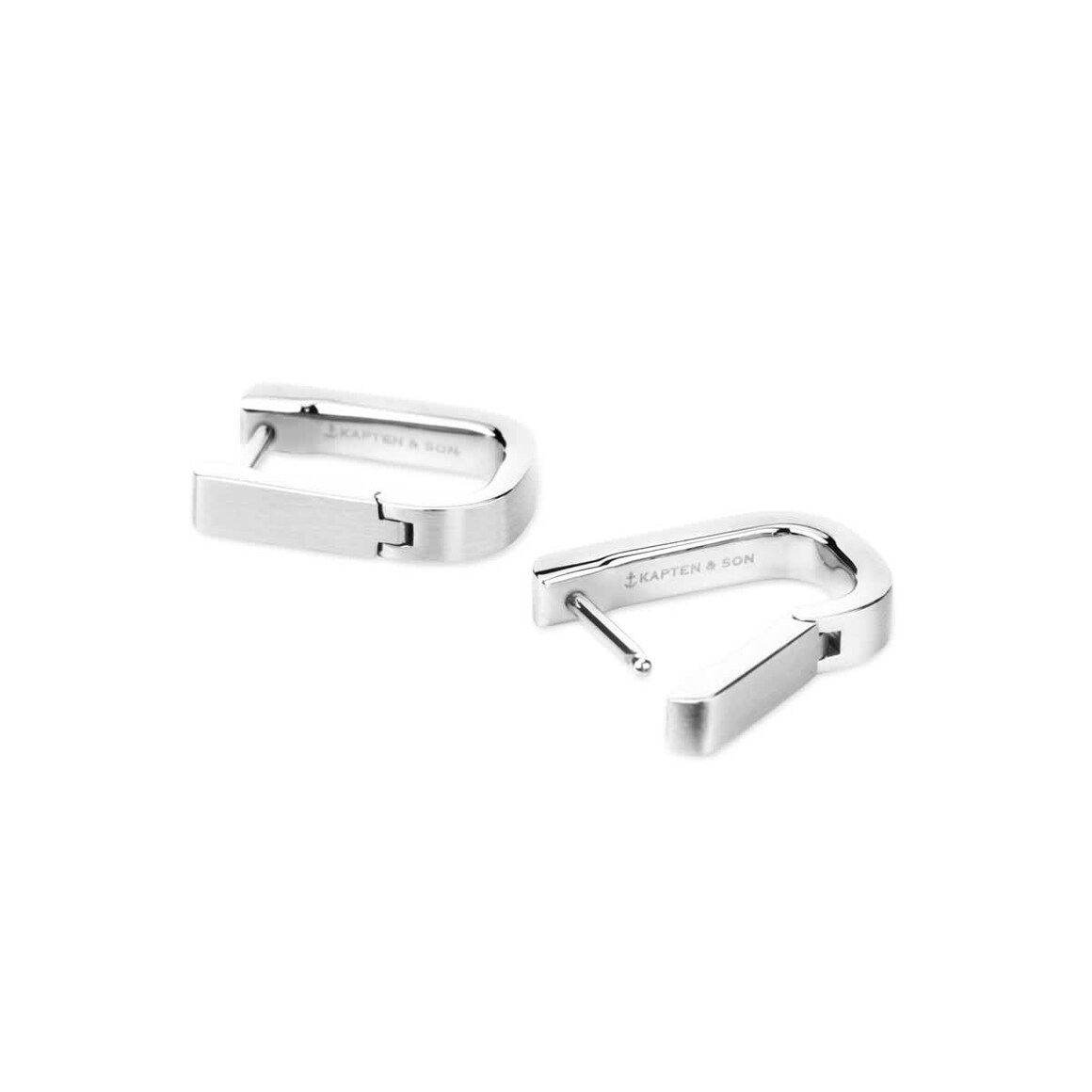 Kpten & Son Earring Bold Hoop Silver Bis zu 55% Rabatt