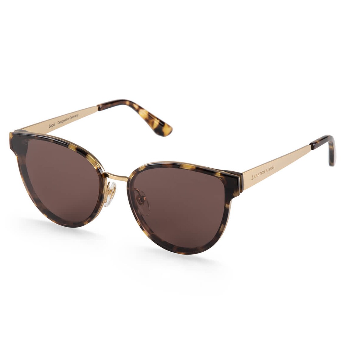 Kpten & Son Seoul Amber Tortoise Brown