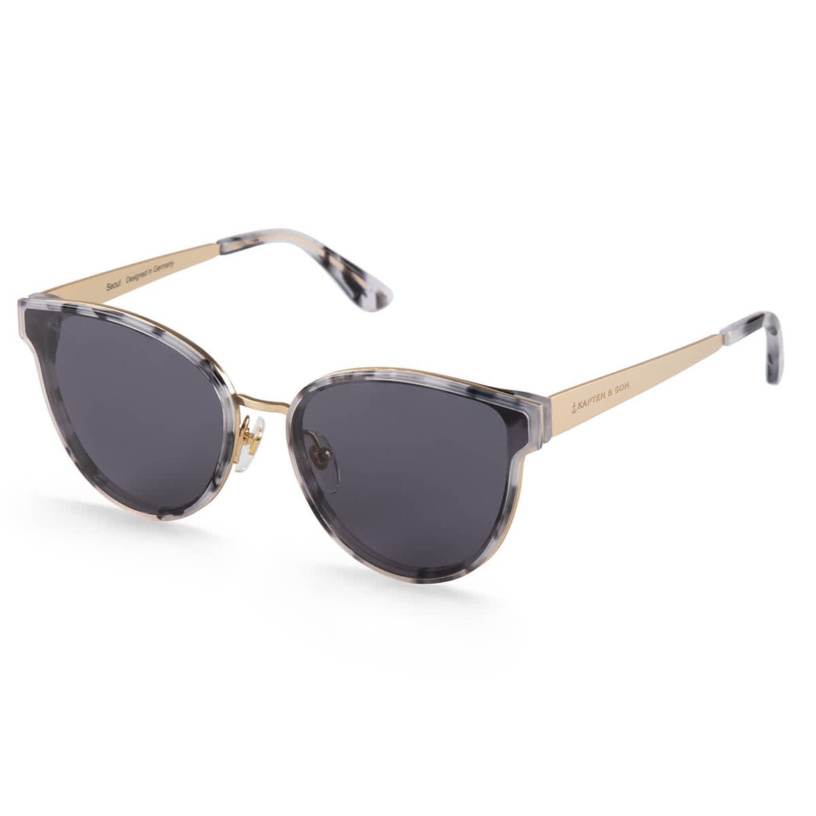 Kpten & Son Seoul Grey Tortoise Black