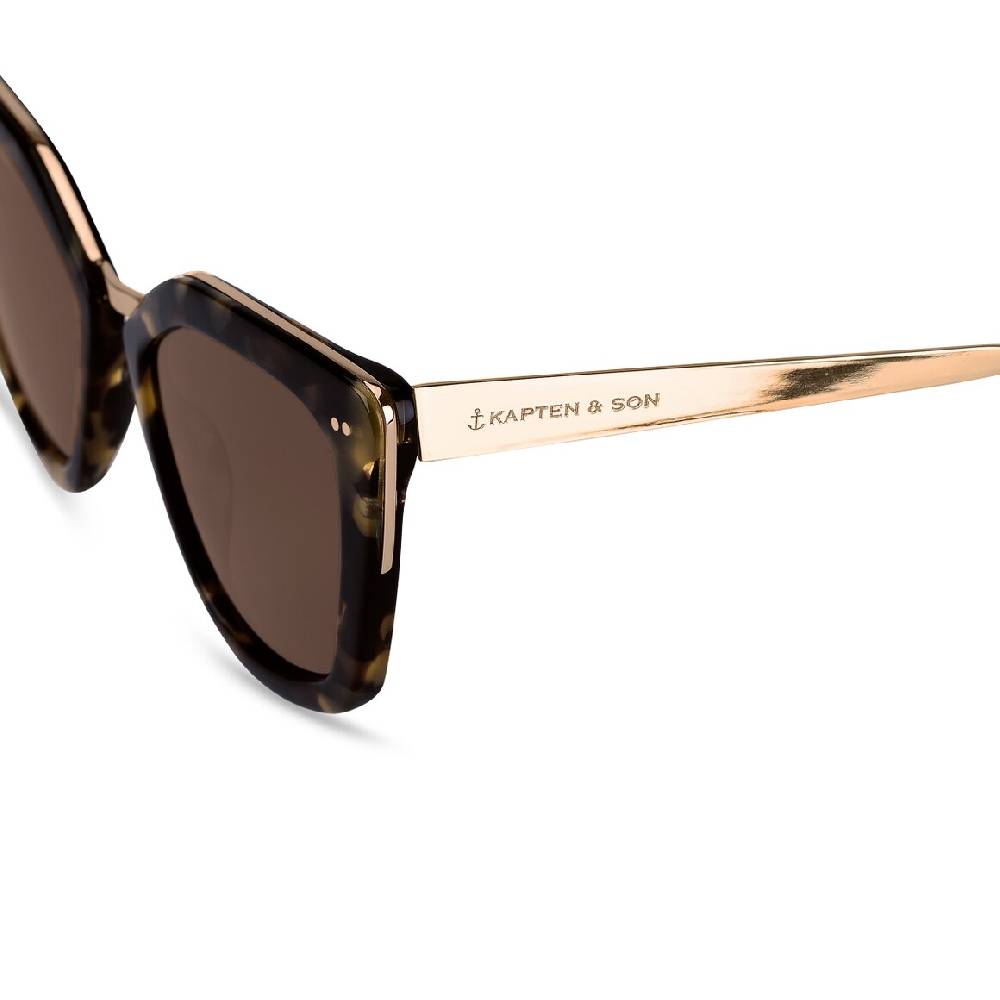 Kpten & Son Sydney Amber Tortoise Brown Begrenztes Angebot