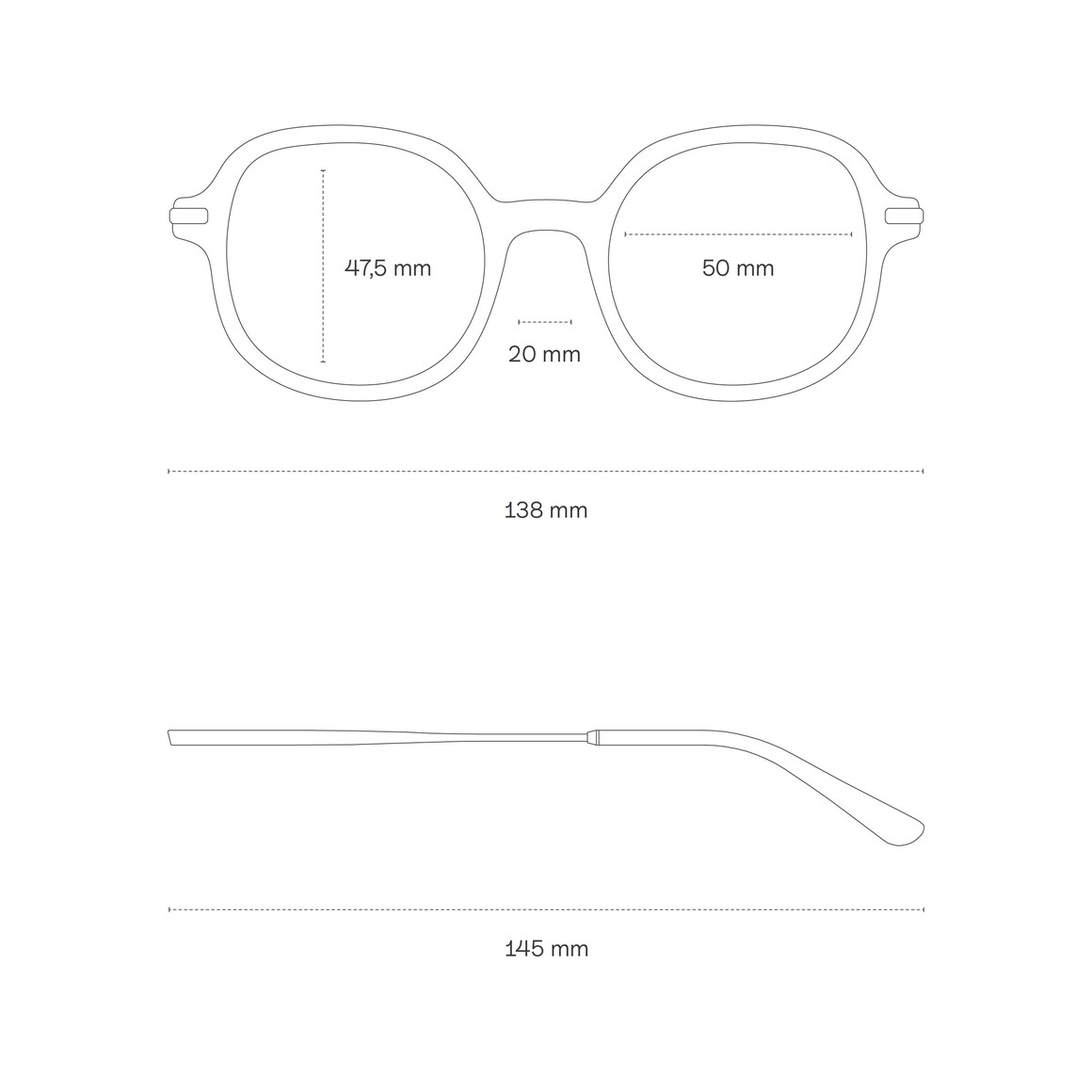 Kpten & Son Tallinn Transparent Hazel Brown Online Shopping
