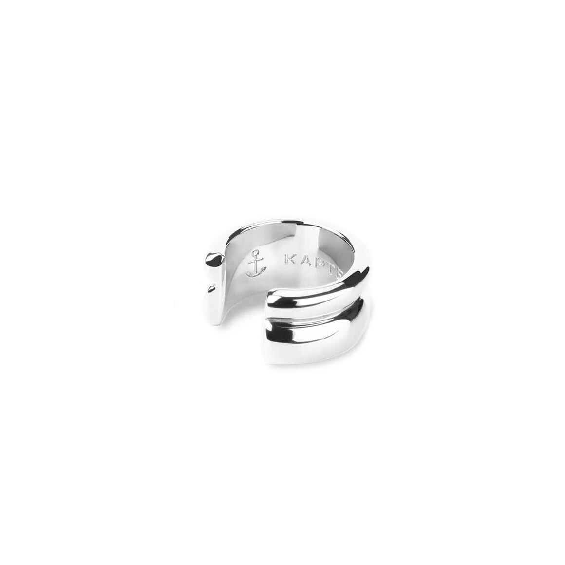 Kpten & Son Ear Cuff Spirited Silver