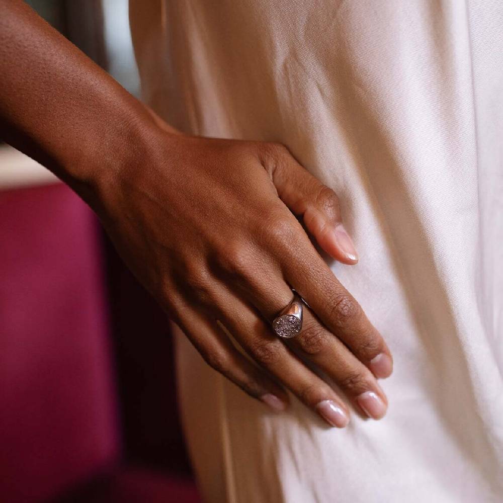 Kpten & Son Ring Charming Marrakech Silver Kostenlose Rückgabe