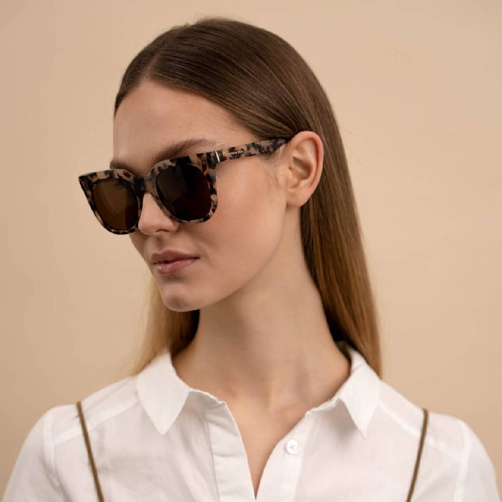 Kpten & Son Florence Sand Tortoise Brown 50% Rabatt für begrenzte Zeit
