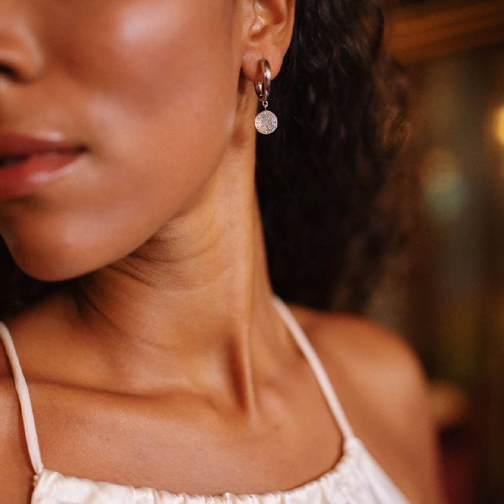 Kpten & Son Earring Charming Marrakech Silver Auslauf