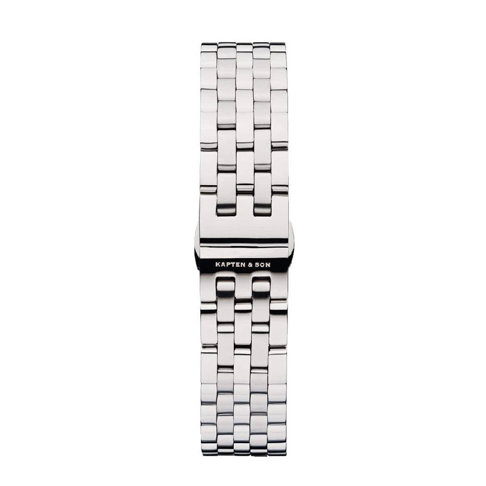 Kpten & Son Steel Strap Silver