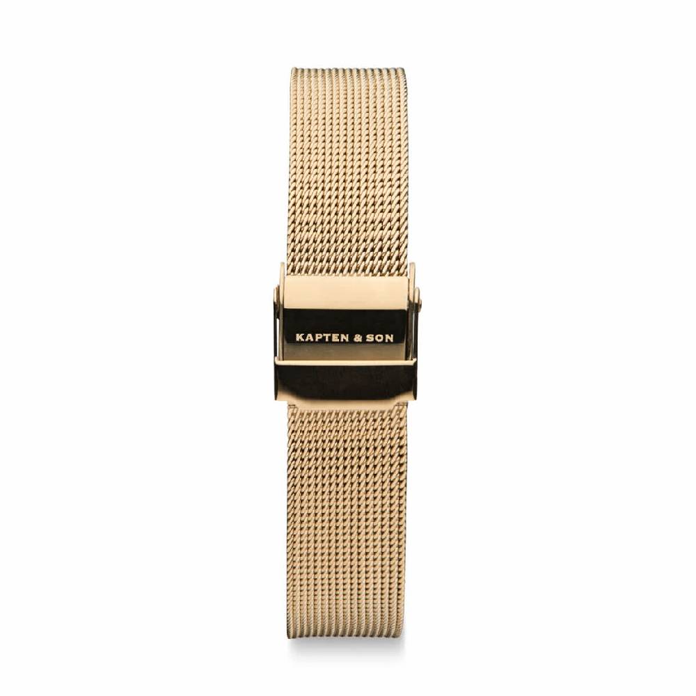 Kpten & Son Mesh Strap Gold