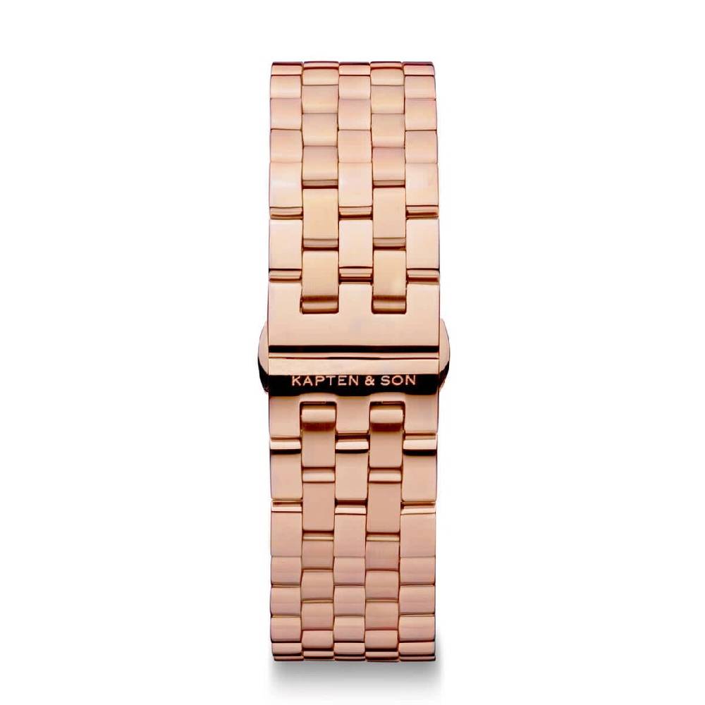 Kpten & Son Steel Strap Rose Gold