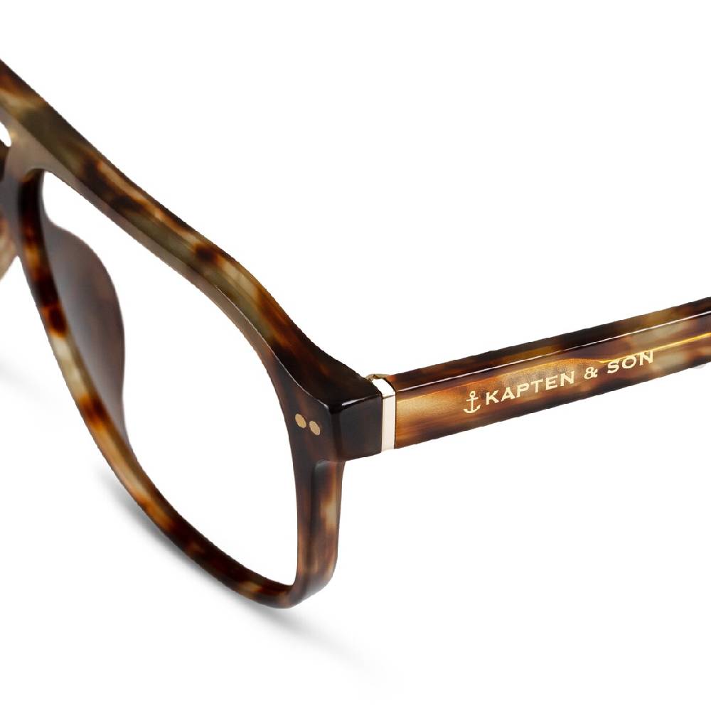 Kpten & Son Zurich Oversize Havana Tortoise Bis zu 60% Rabatt