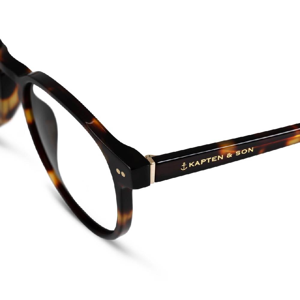 Kpten & Son Zurich Oversize Dark Tortoise Große Rabatte