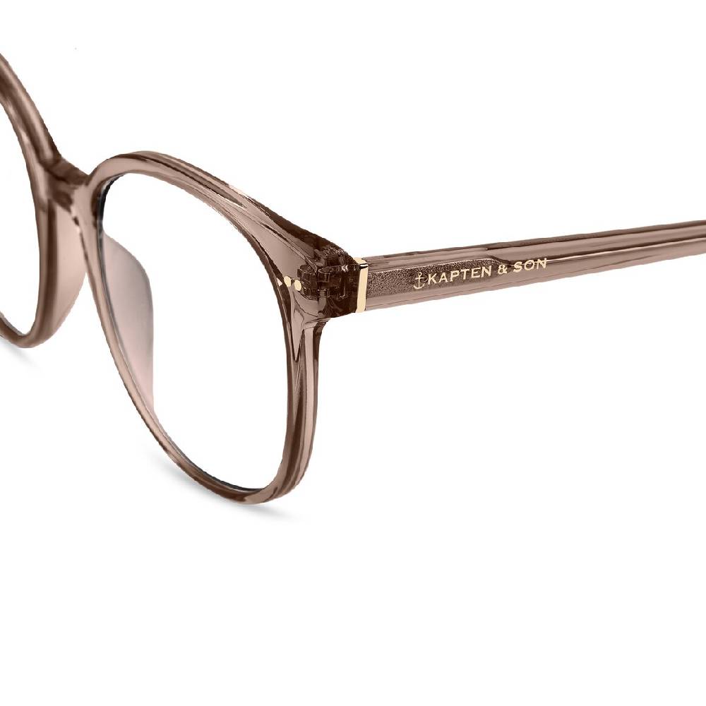 Kpten & Son Nairobi Transparent Hazel mit Sehstärke Letzter Tag