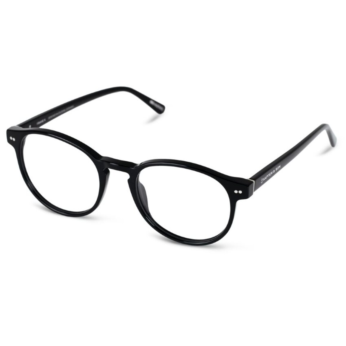 Kpten & Son Marais Large Shine Black mit Sehstärke zollfrei