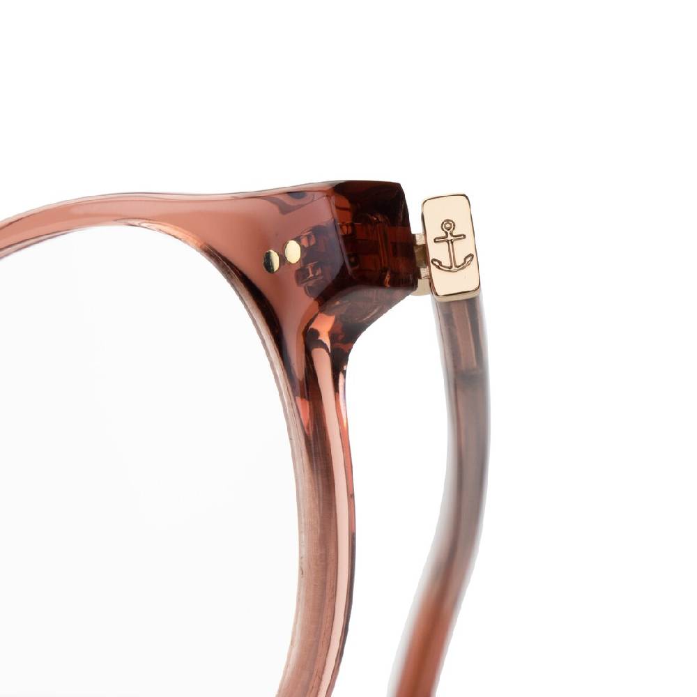 Kpten & Son Marais Transparent Rose mit Sehstärke im Angebot