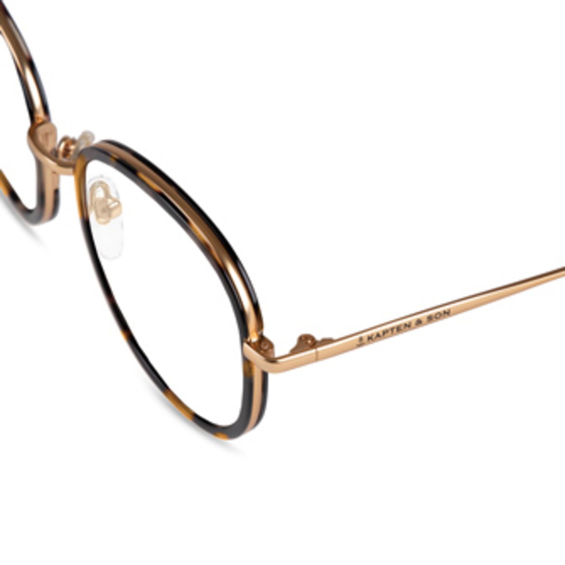 Kpten & Son Amsterdam Large Umber Tortoise mit Sehstärke Schlussverkauf