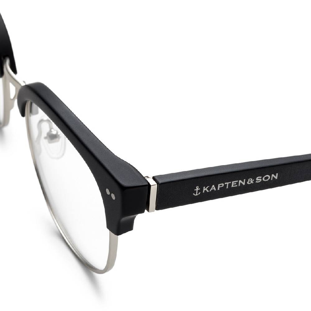 Kpten & Son Glendale Matt Black mit Sehstärke Meist gekauft