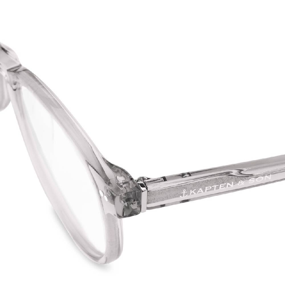 Kpten & Son Marais Transparent Grey mit Sehstärke Kostenloser Versand