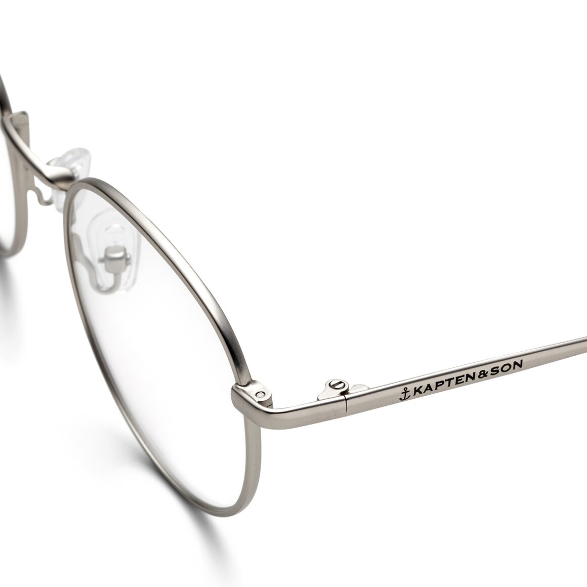 Kpten & Son London Small Matt Silver mit Sehstärke Online Shopping