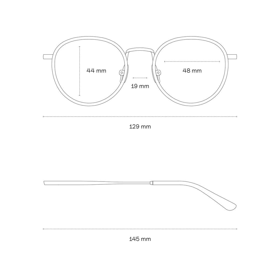 Kpten & Son London Small Matt Silver mit Sehstärke Online Shopping