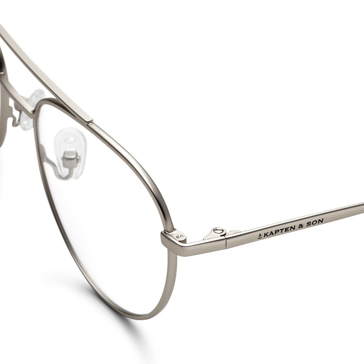 Kpten & Son Soho Matt Silver mit Sehstärke Zeitbegrenzte Promotion