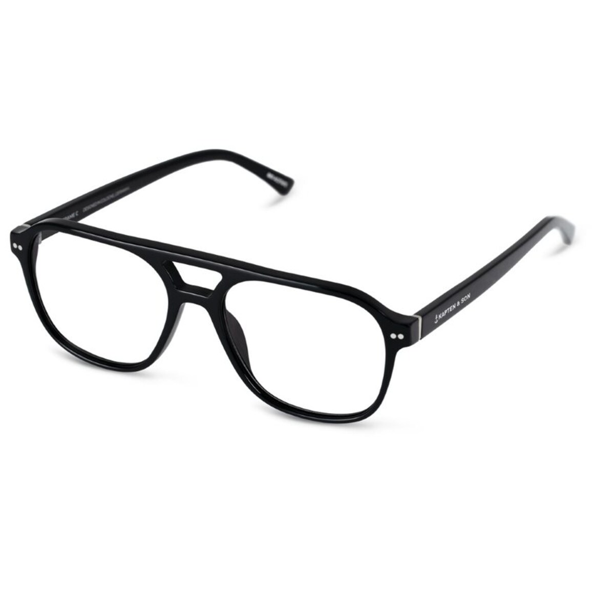 Kpten & Son Zurich Oversize Black mit Sehstärke