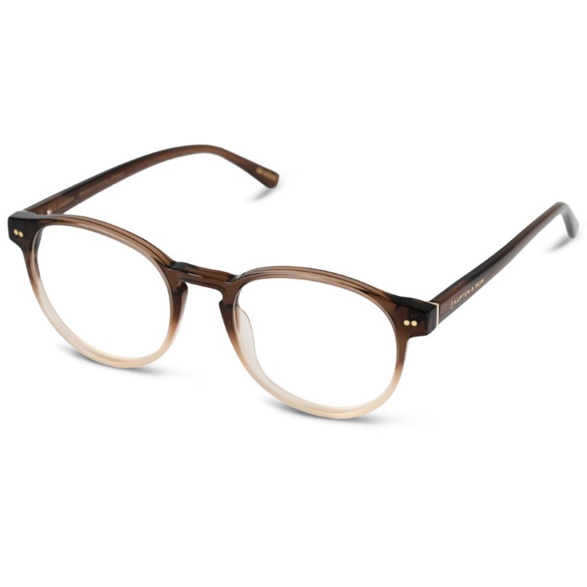 Kpten & Son Marais Large Gradient Brown mit Sehstärke 2025