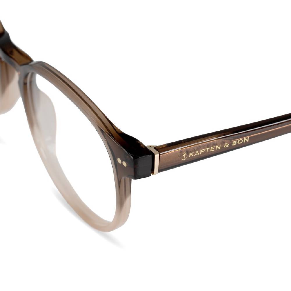 Kpten & Son Marais Large Gradient Brown mit Sehstärke 2025