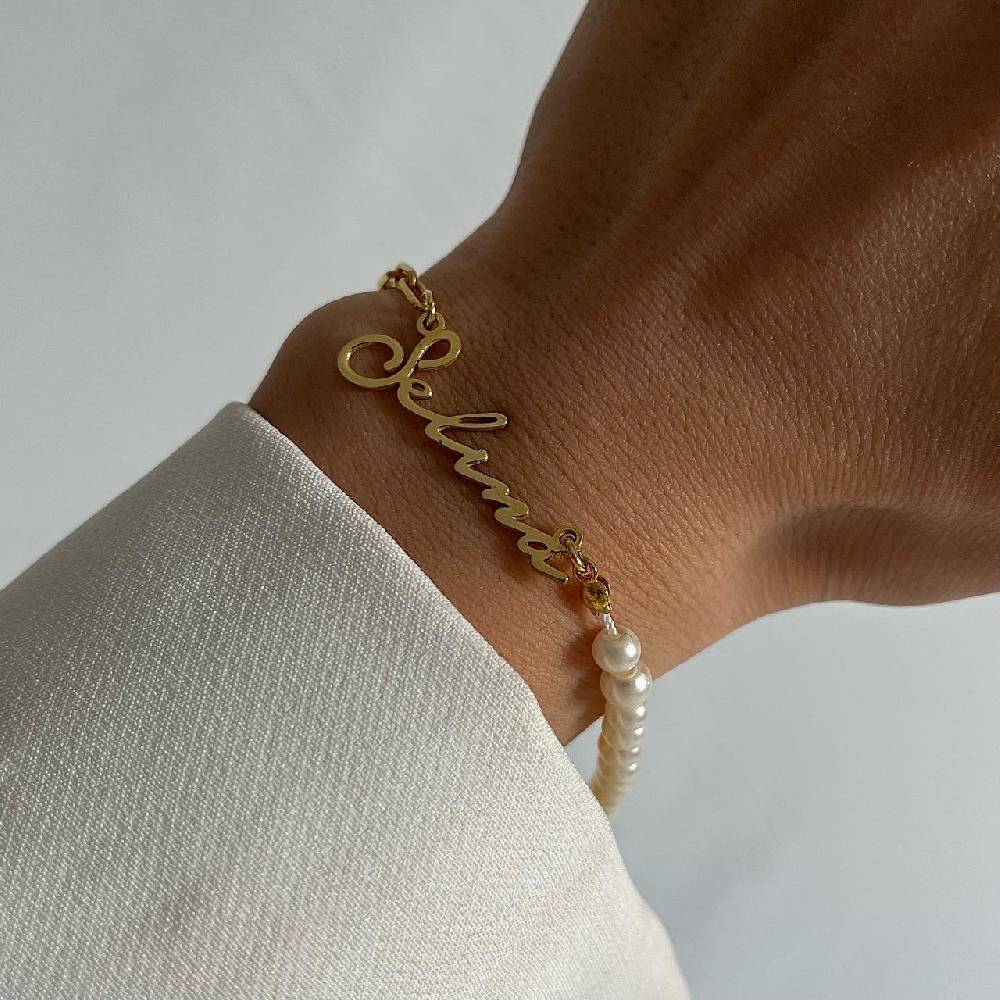 Kardelen Chic ID Armband - 925 SILBER Wochenangebot