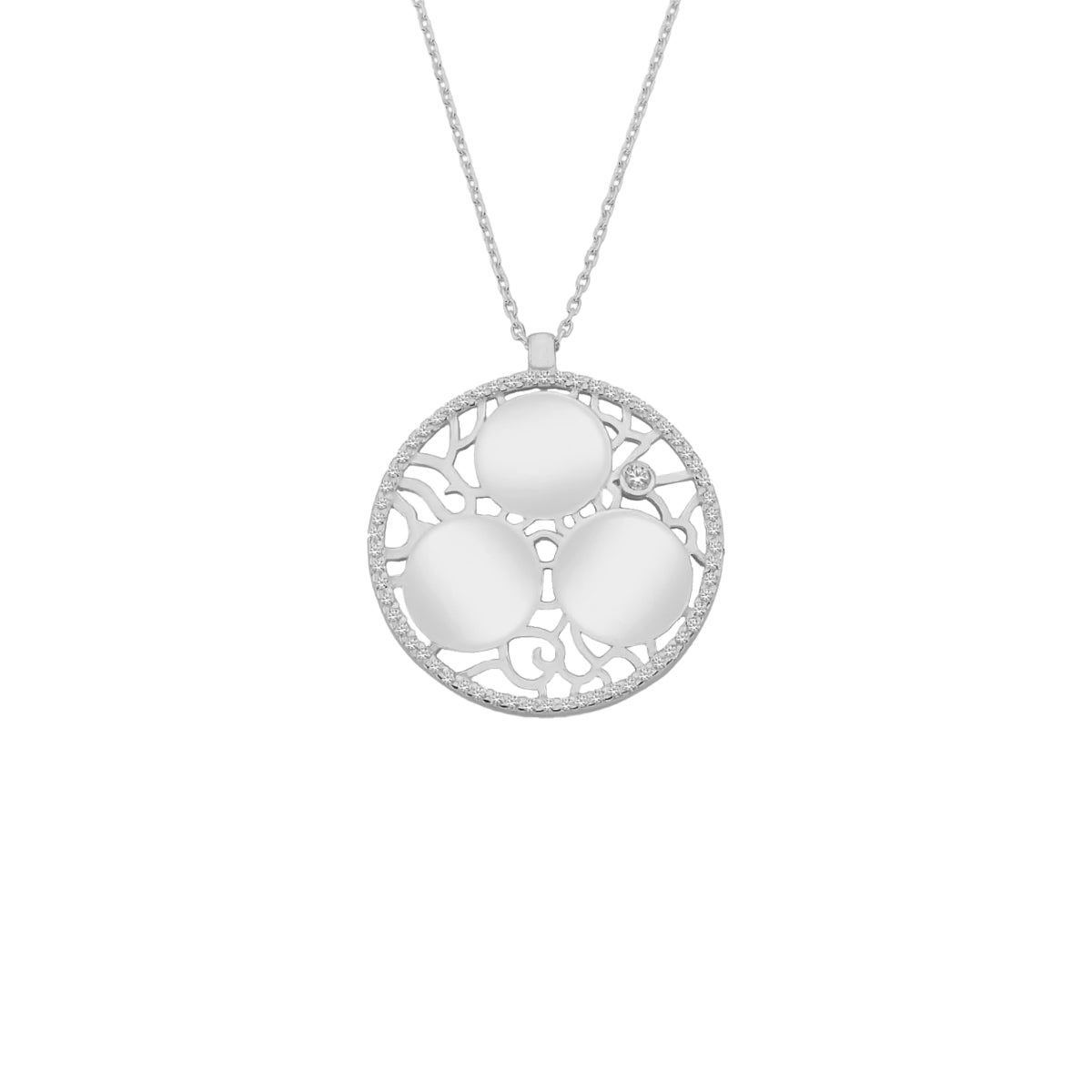 Kardelen Ornament Gravurkette - 925 SILBER Rabatte dieses Monats