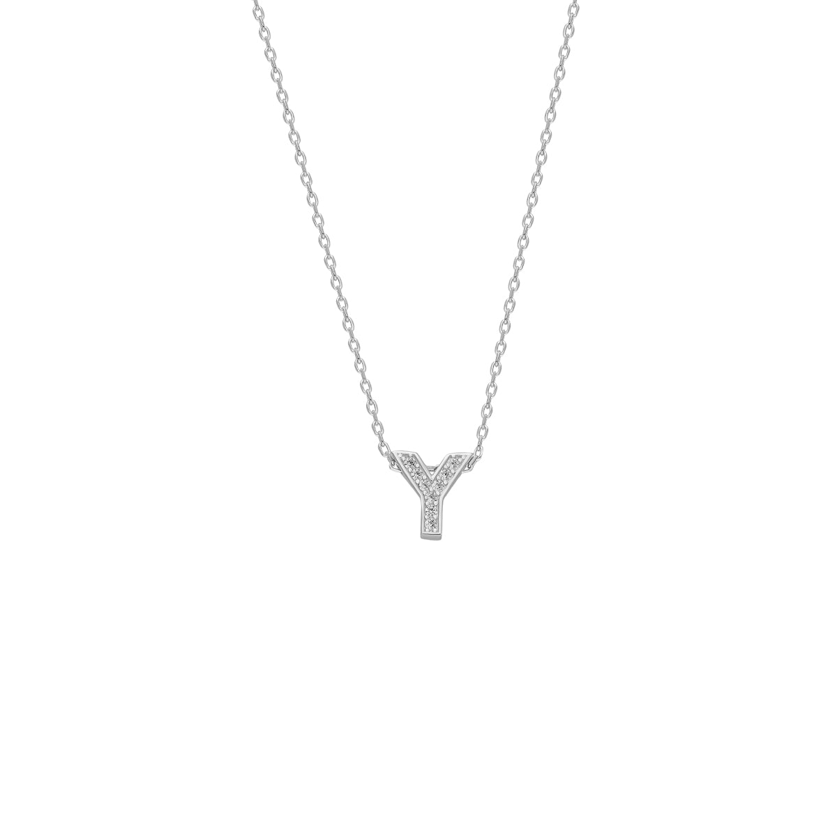 Kardelen Big Zirkonia Buchstabenkette II - 925 SILBER Neuheiten
