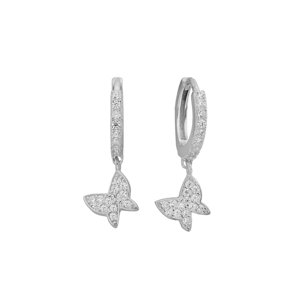 Kardelen Butterfly Model 2 Ohrring - 925 SILBER Sonderangebote