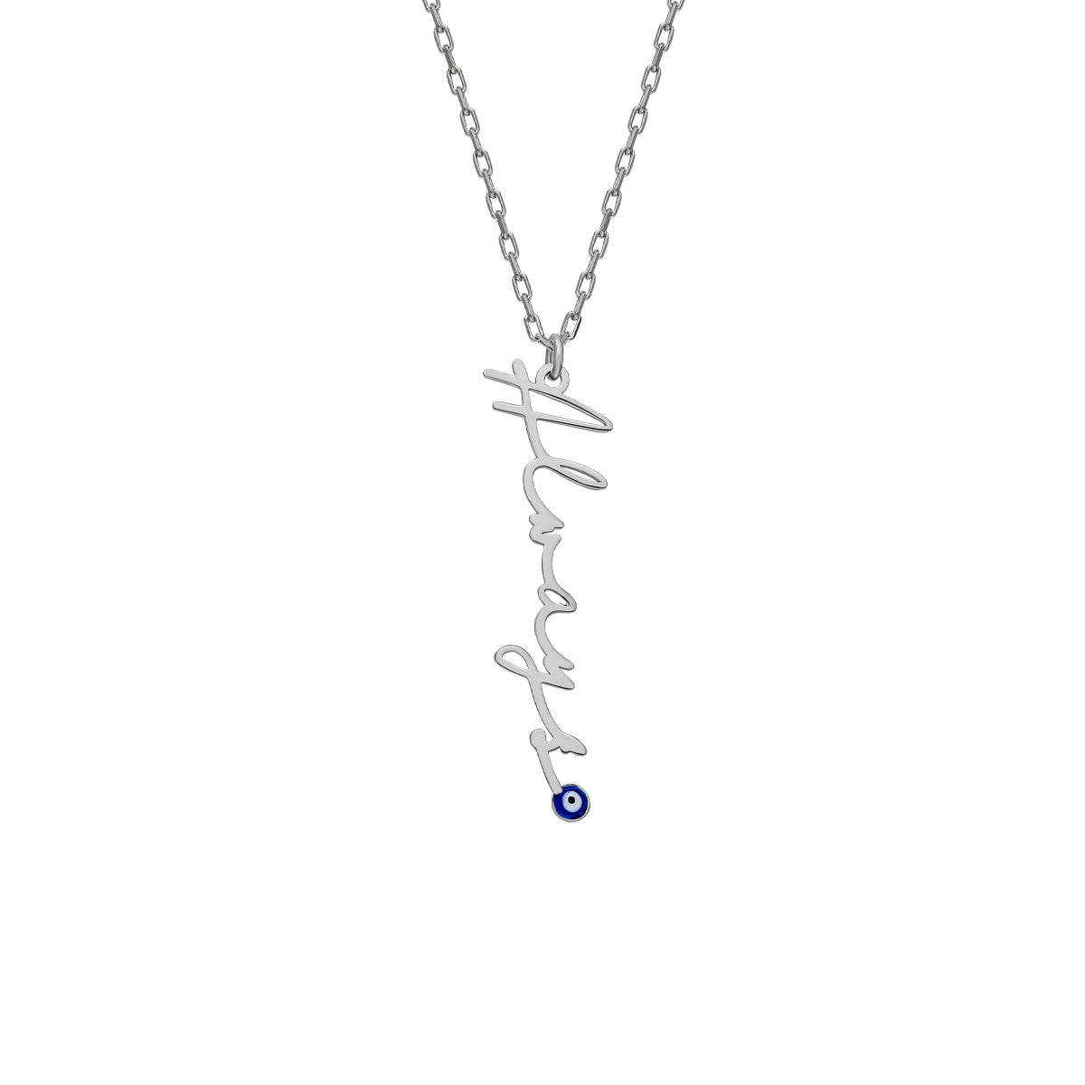 Kardelen Signaturkette mit Nazarauge - 925 SILBER Wochenangebot