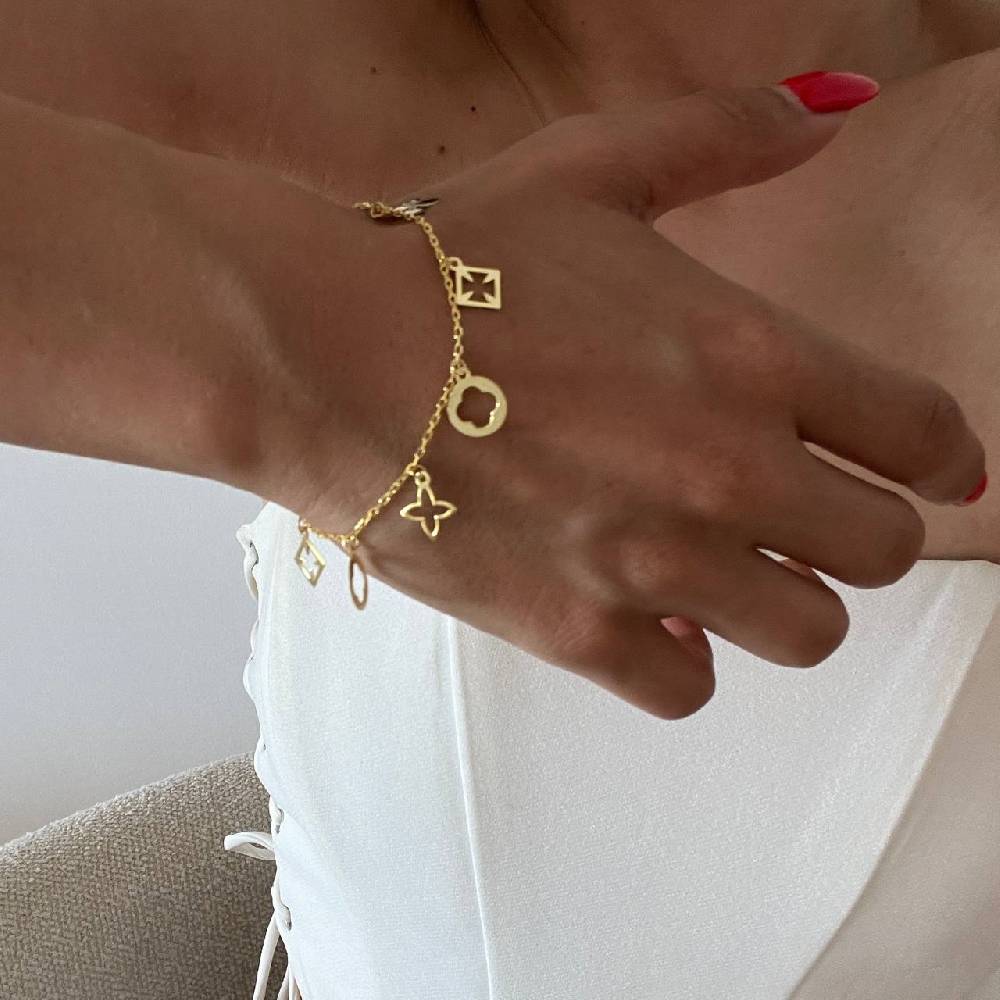 Kardelen Elenora Charm Armband - 925 SILBER Online