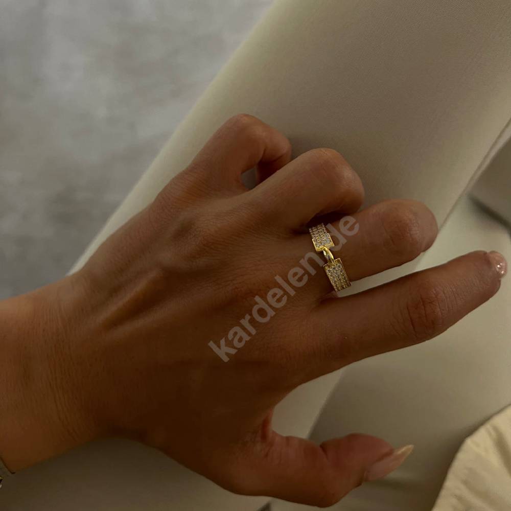Kardelen Haylie Zirkonia Ring - 925 SILBER Fabrik Onlineshop