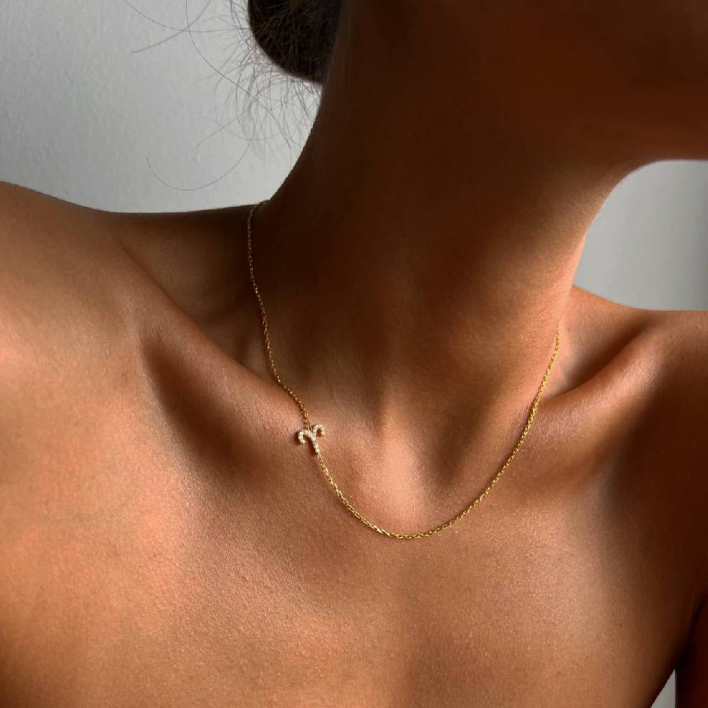 Kardelen STERNZEICHEN NECKLACE - 925 SILBER Letzte 2 Tage